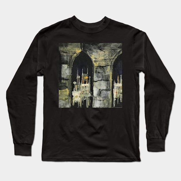 Temple Memories VII Long Sleeve T-Shirt by artdesrapides